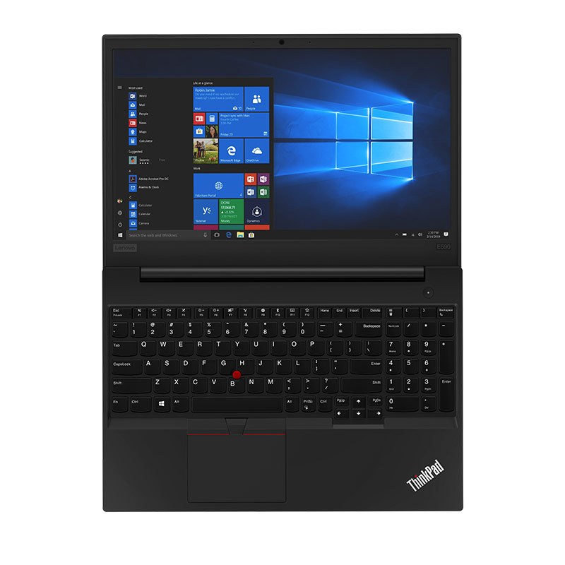 聯(lián)想（Lenovo） ThinkPad E590 15.6英寸輕薄窄邊框筆記本電腦（i7-8565U/8G/128G SSD+1T/2G獨顯/FHD）黑色(圖3)