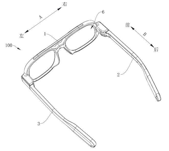 小米 AR 眼鏡專利獲授權(quán)：電源及主板位于鏡腿內(nèi)